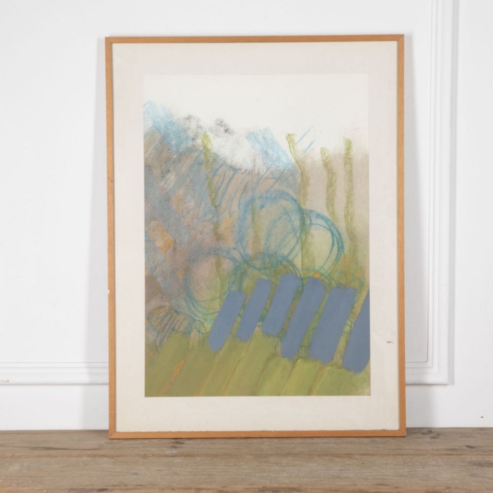 20th Century English Pastel Painting WD7231596