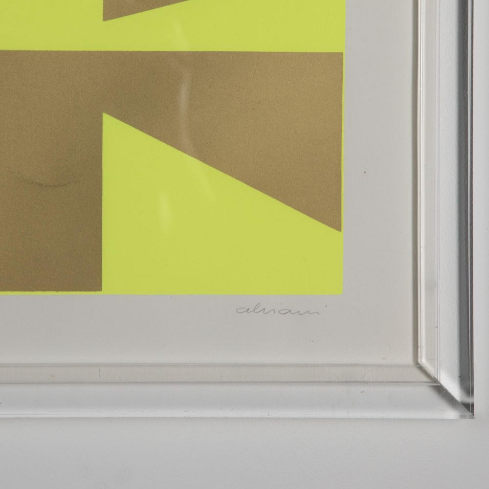 Set of Five 20th Century Italian Op Art Screen Prints WD7629950