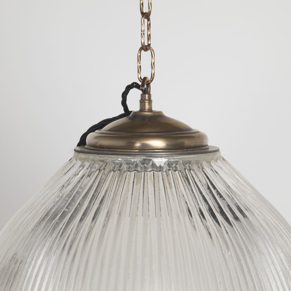 Set of Four Holophane Pendant Lights LL4321673