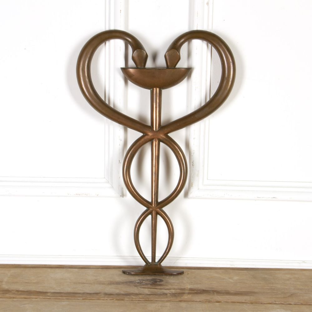 French 1920's Copper  Apothecary Sign DA3718061