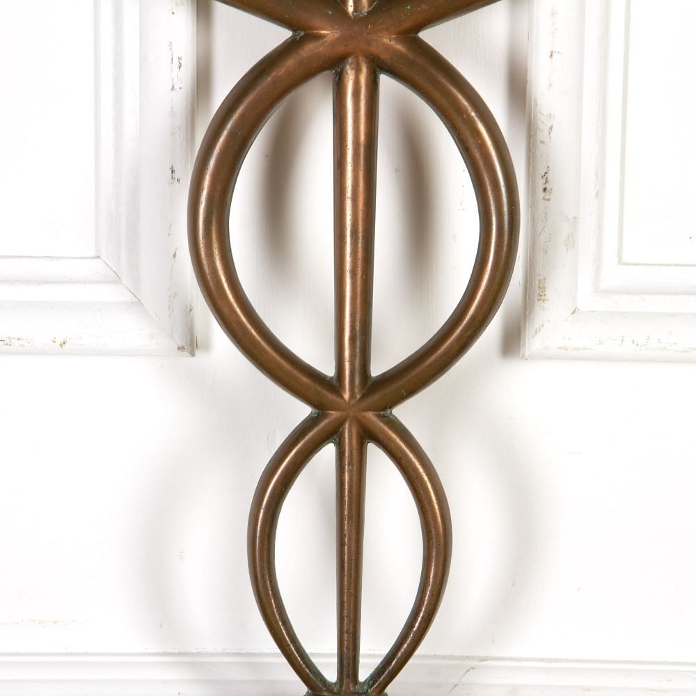 French 1920's Copper  Apothecary Sign DA3718061