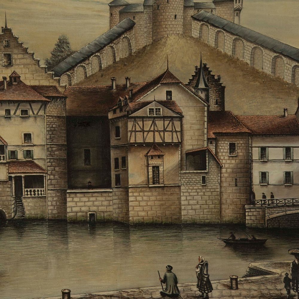 Architectural Oil Painting WD3611014
