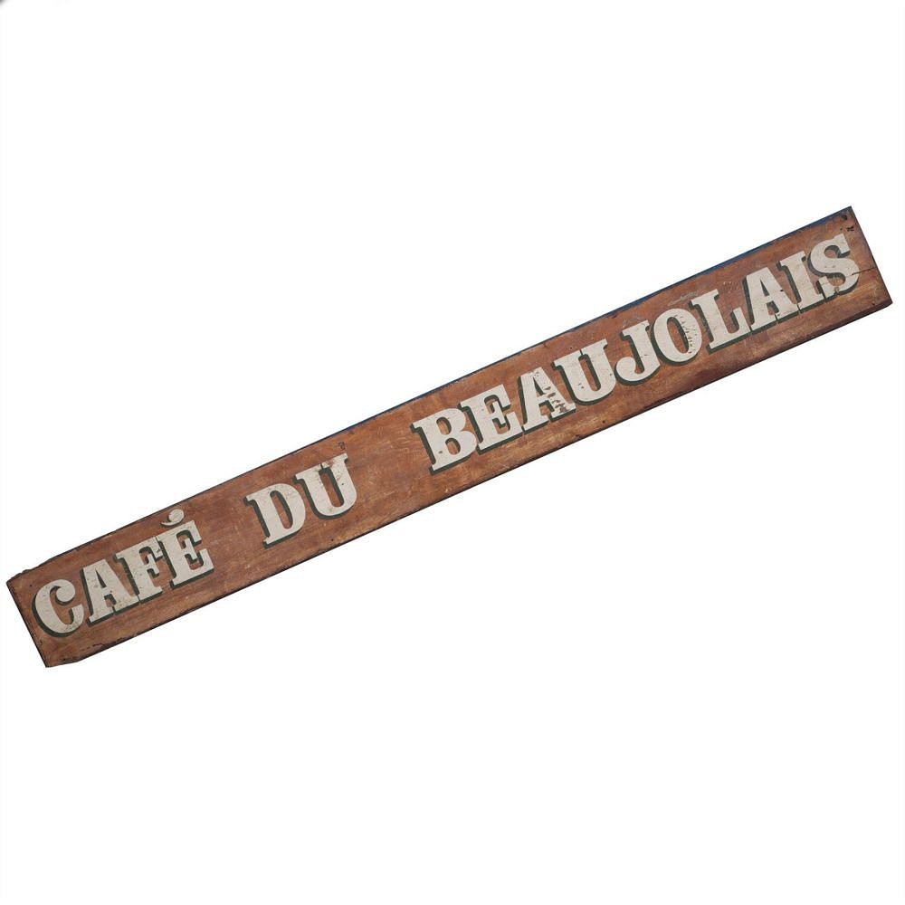 Café du Beaujolais Sign WD02200