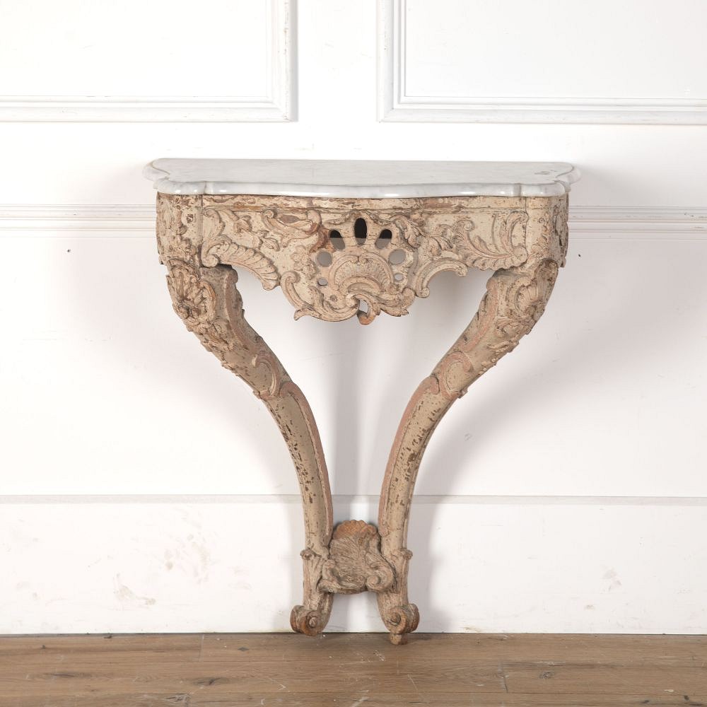 Decorative Marble Topped Console Table CO4710740