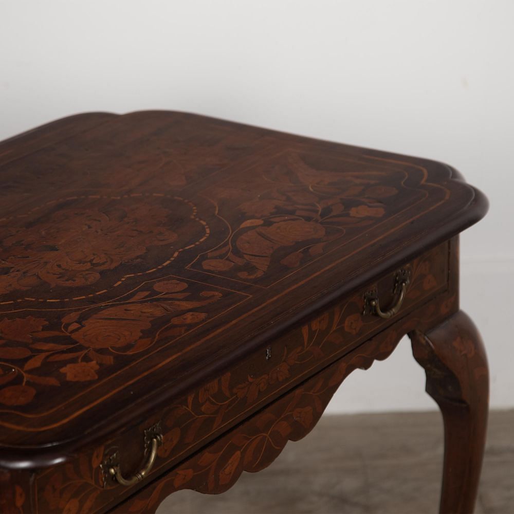 Early 19th Century Dutch Marquetry Side Table DA8430250