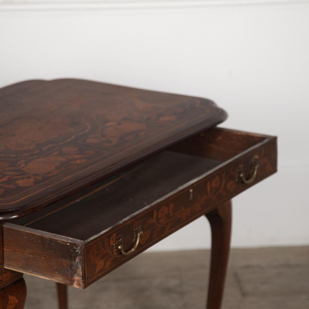 Early 19th Century Dutch Marquetry Side Table DA8430250
