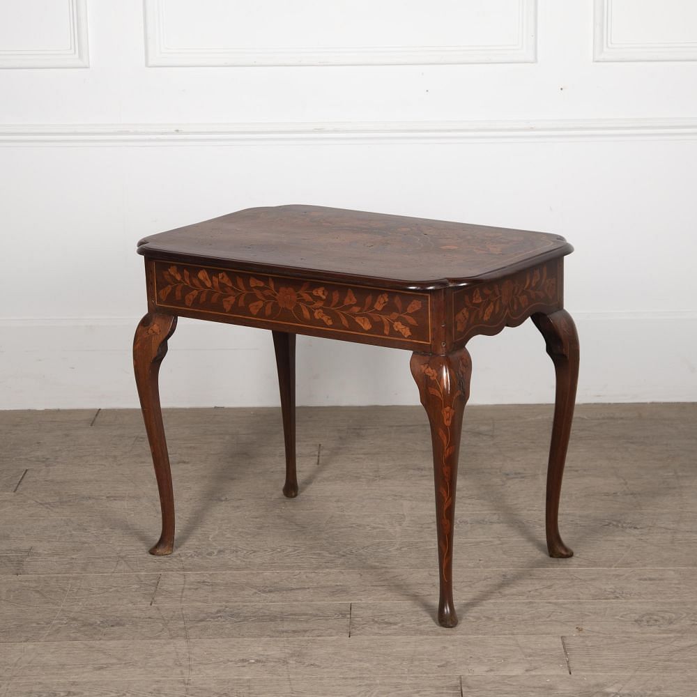 Early 19th Century Dutch Marquetry Side Table DA8430250