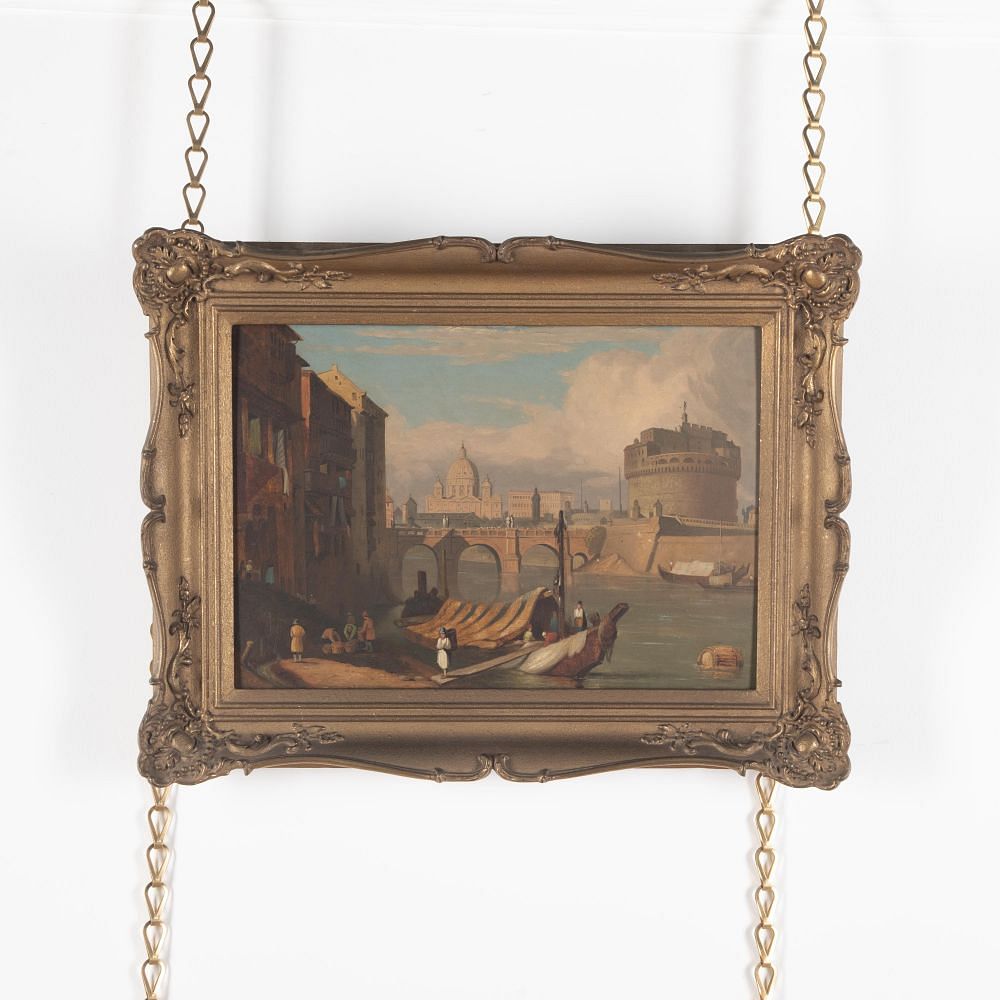 Early 19th Century Oil on Canvas of Rome WD0329614