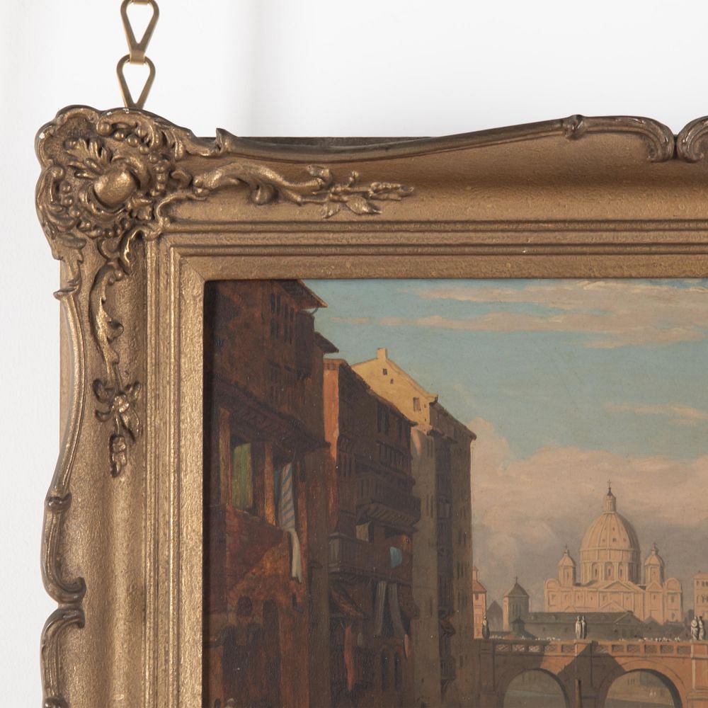Early 19th Century Oil on Canvas of Rome WD0329614