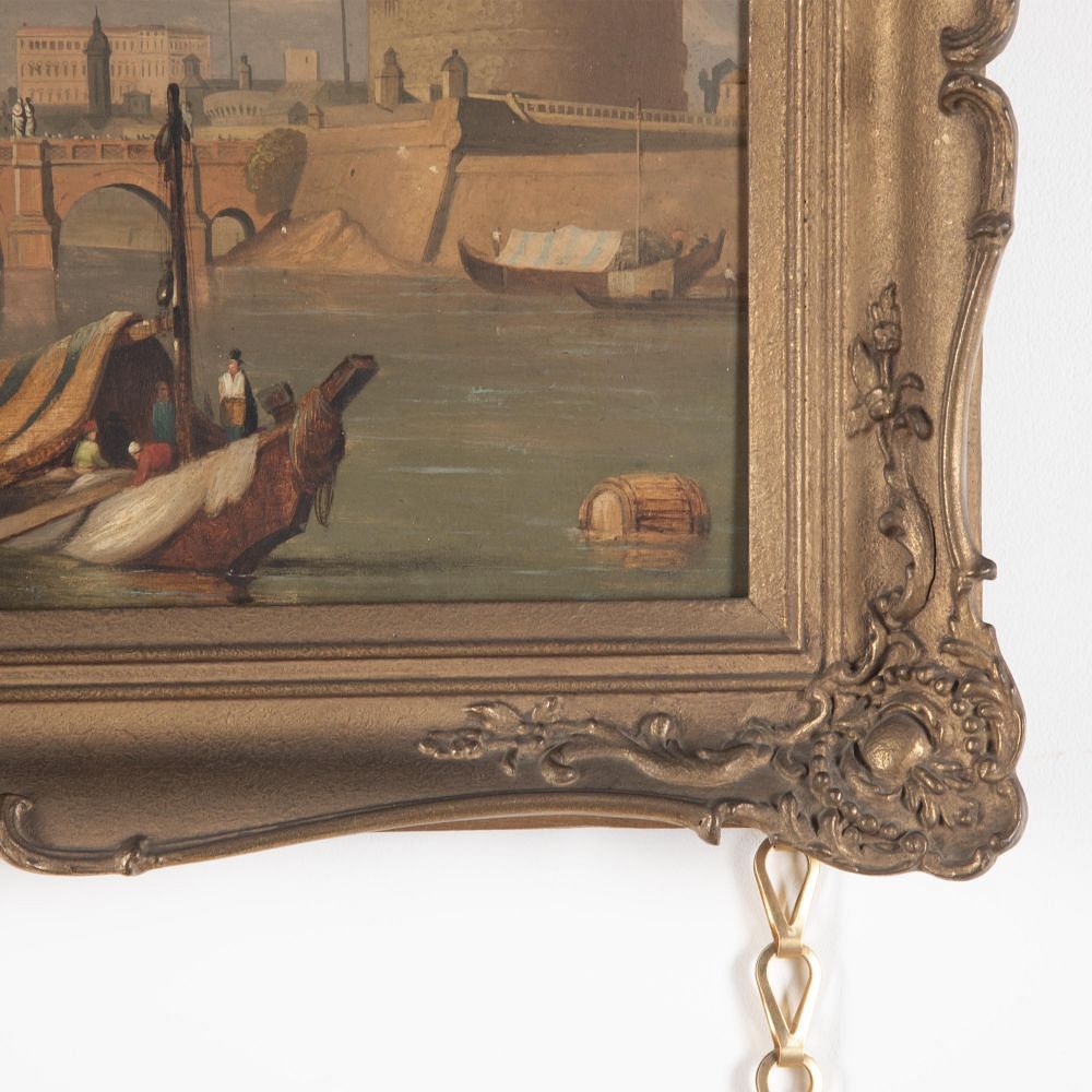 Early 19th Century Oil on Canvas of Rome WD0329614