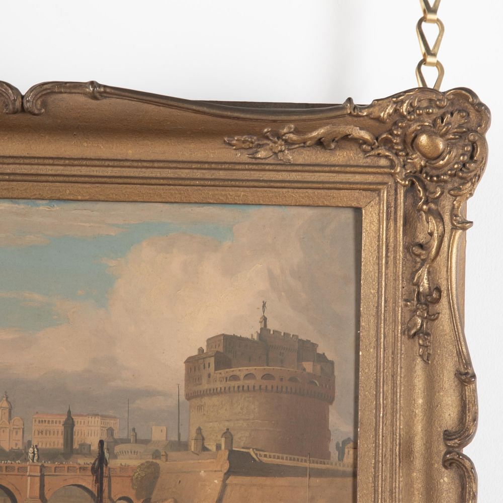 Early 19th Century Oil on Canvas of Rome WD0329614
