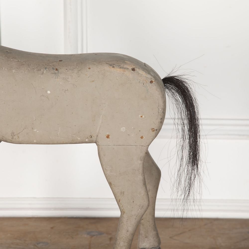 Early 20th Century French Child's Wooden Horse DA3431637