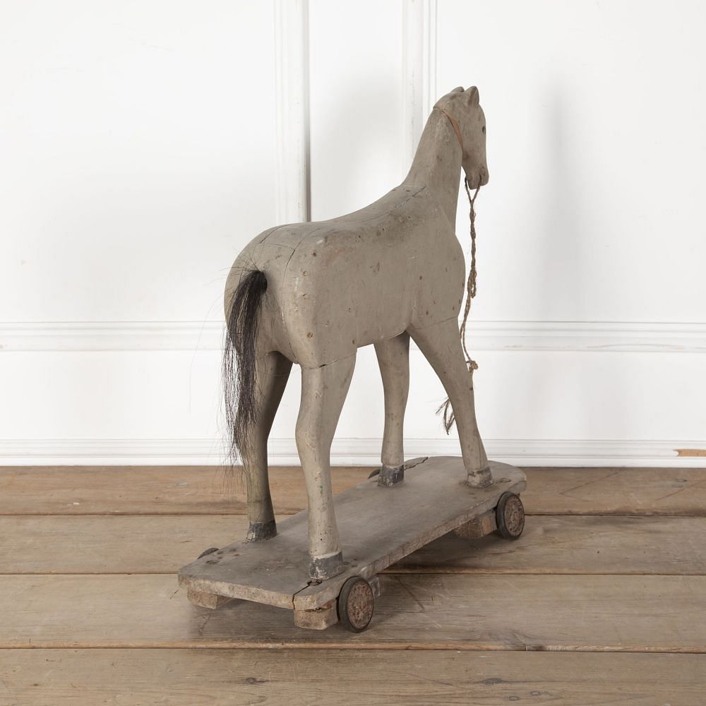 Early 20th Century French Child's Wooden Horse DA3431637
