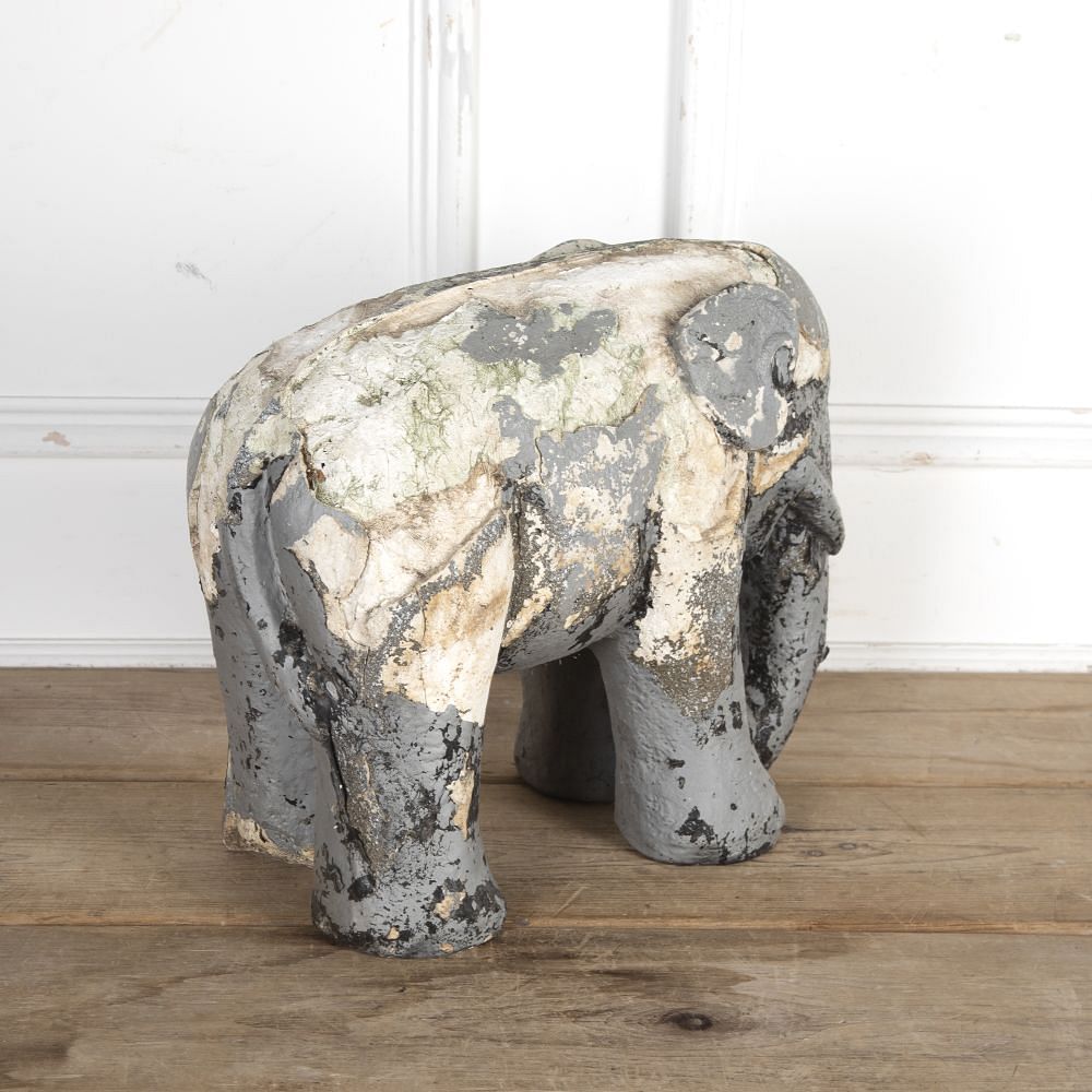19th Century Plaster Elephant DA2025160