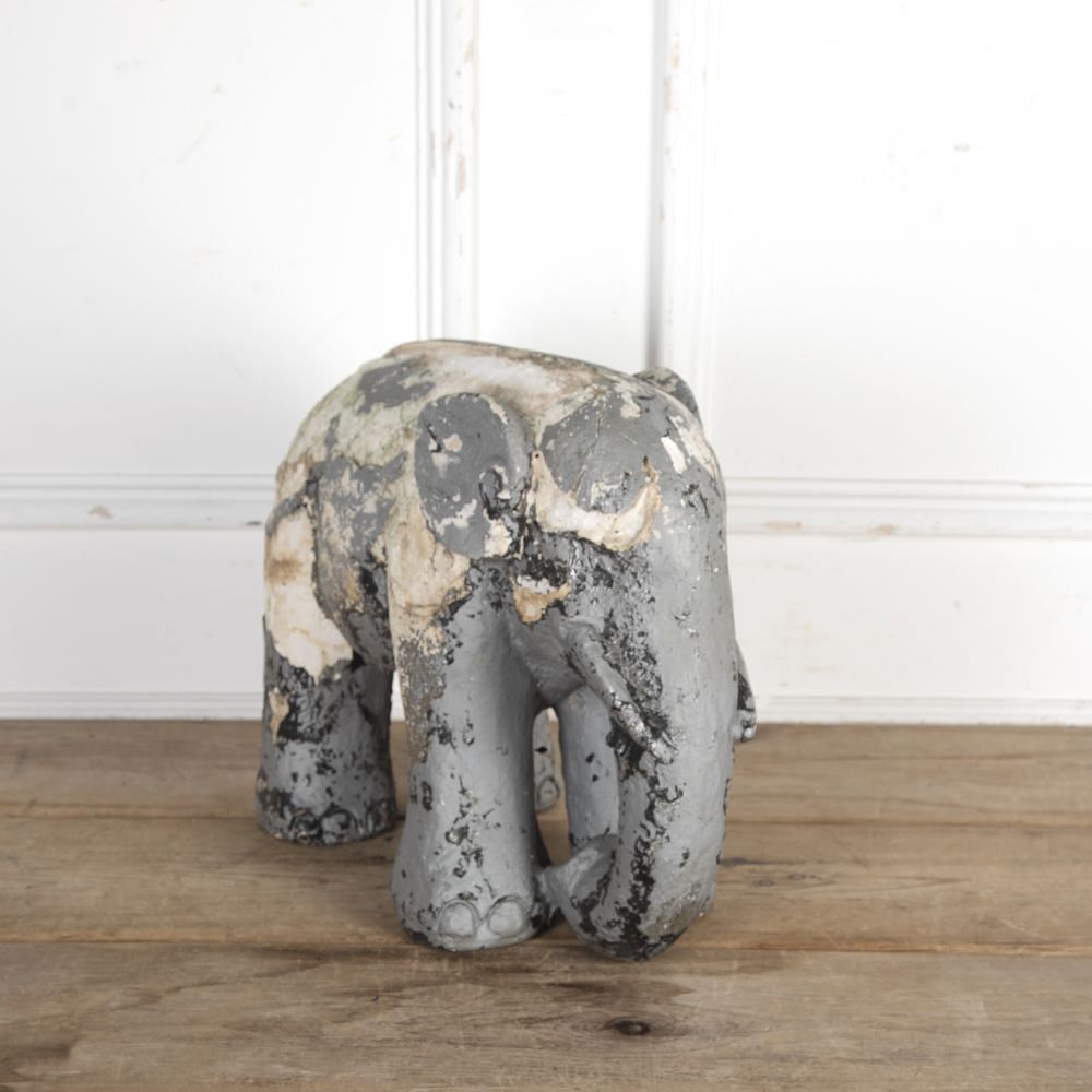 19th Century Plaster Elephant DA2025160