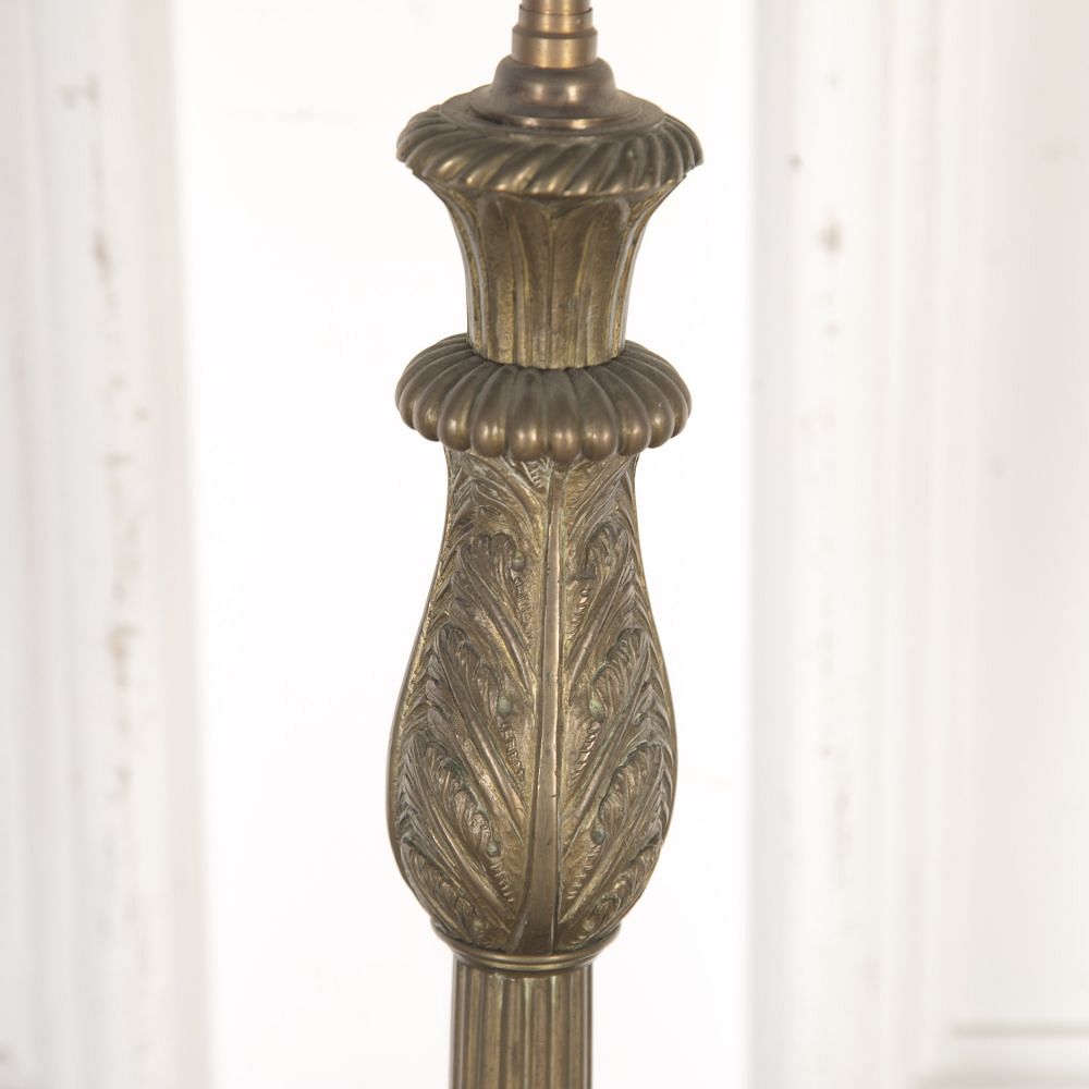 English William IV Gilt Brass Lamp LT2710416
