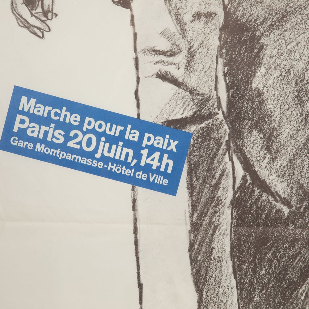 Marche Pour la Paix John Lennon Poster WD2915884