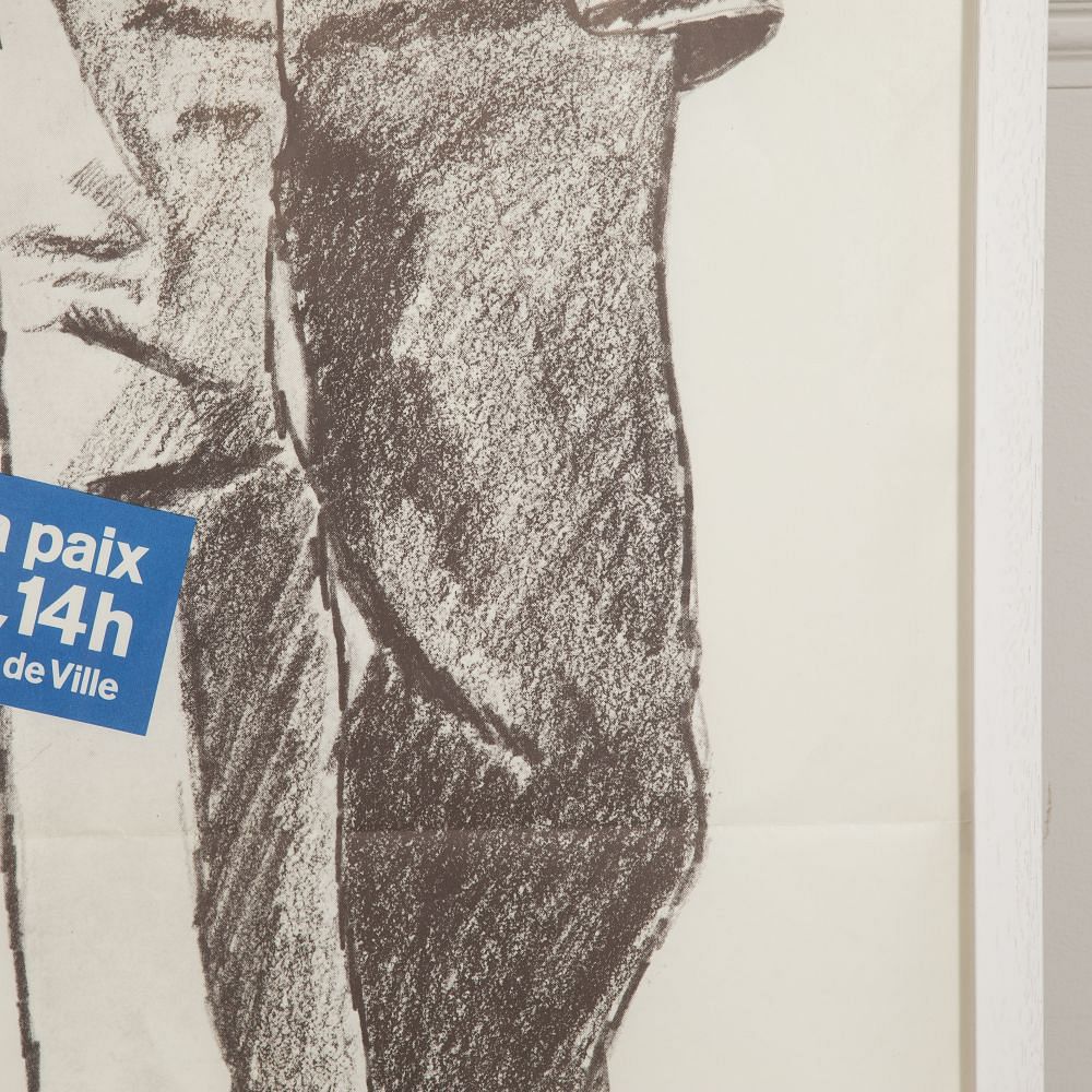 Marche Pour la Paix John Lennon Poster WD2915884