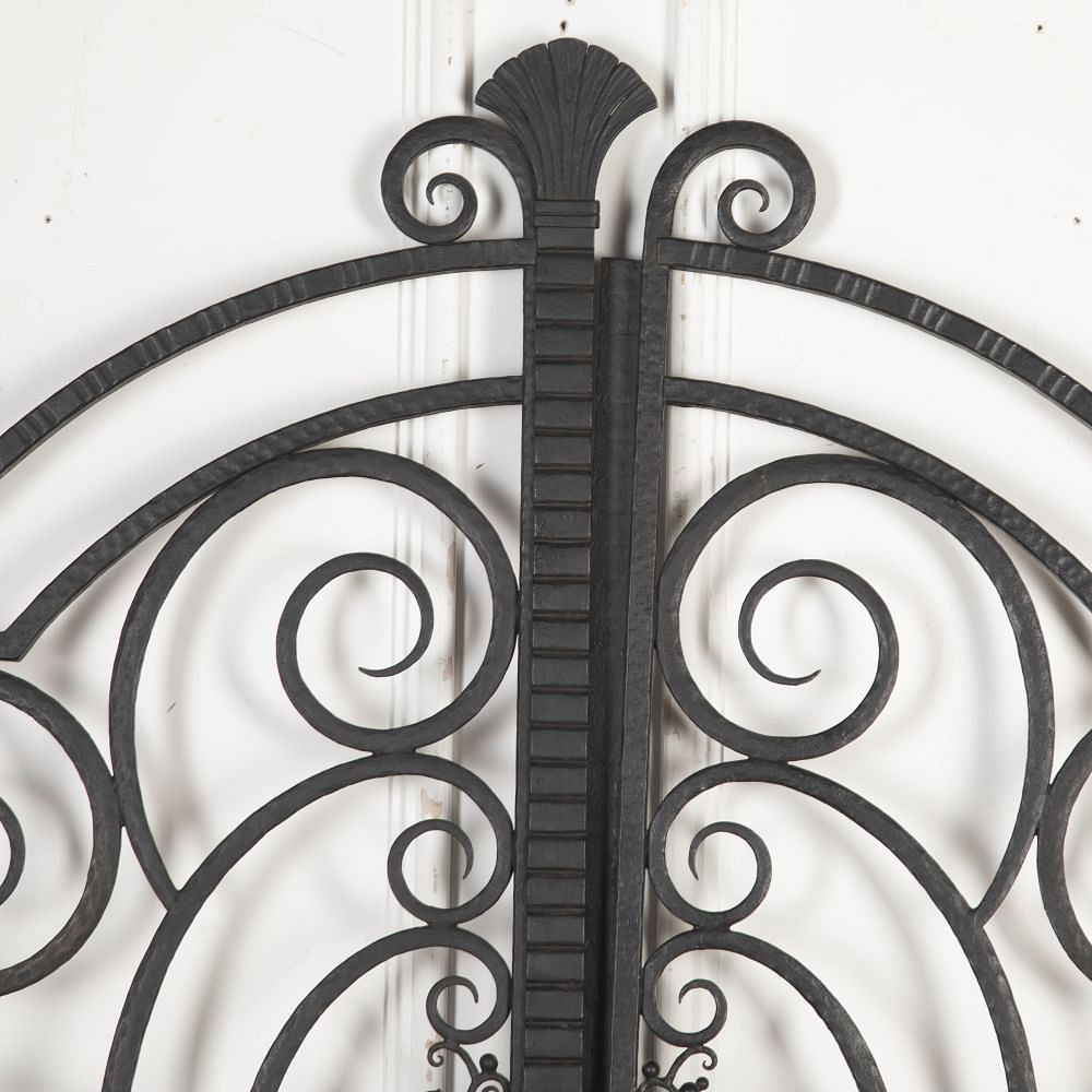 French Art Deco Wrought Iron Gates GA4624236