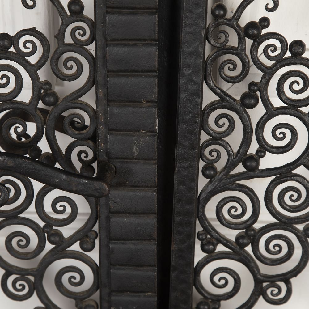 French Art Deco Wrought Iron Gates GA4624236