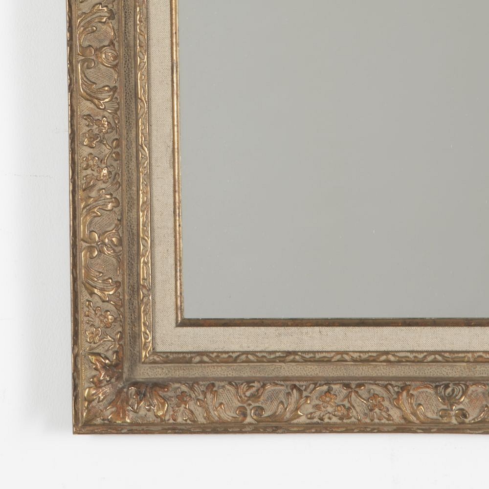 20th Century French Gesso Gilt Framed Mirror MI3525078