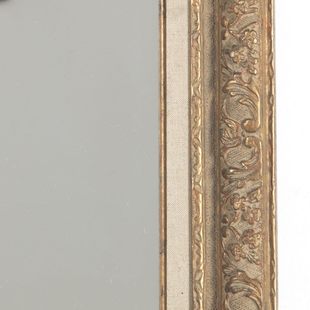 20th Century French Gesso Gilt Framed Mirror MI3525078