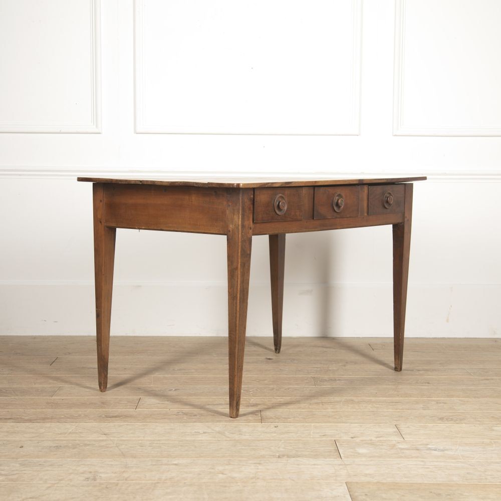 French Provincial Cherrywood and Walnut Table CO9216217
