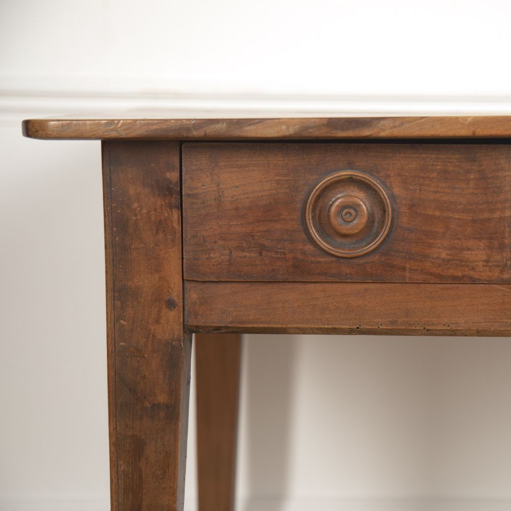 French Provincial Cherrywood and Walnut Table CO9216217