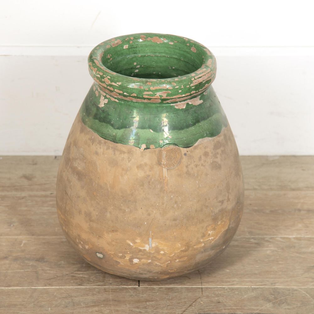Green Glazed Biot Jarre DA1518895