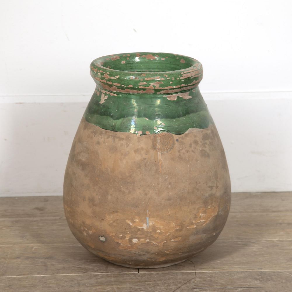 Green Glazed Biot Jarre DA1518895