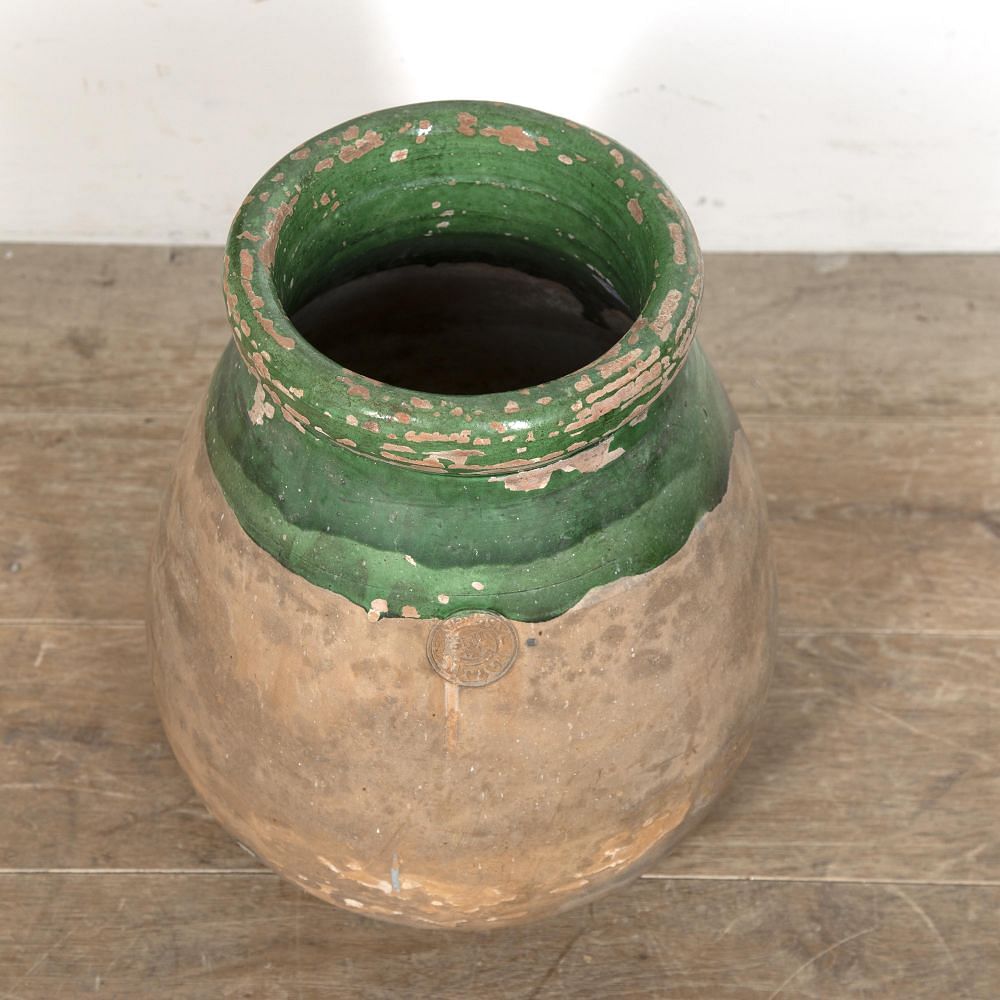 Green Glazed Biot Jarre DA1518895