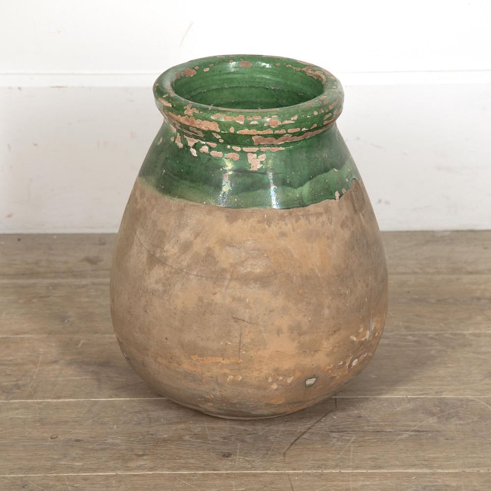 Green Glazed Biot Jarre DA1518895
