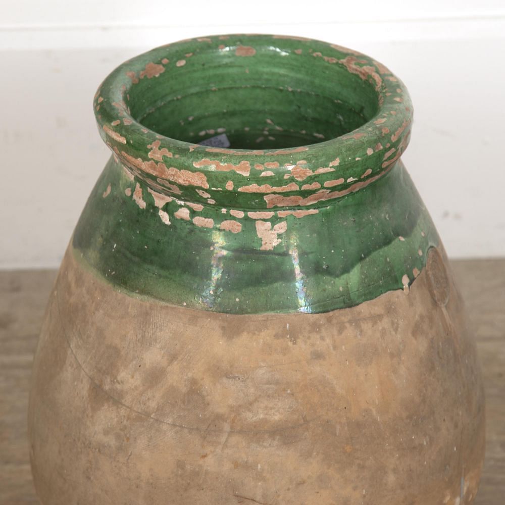 Green Glazed Biot Jarre DA1518895