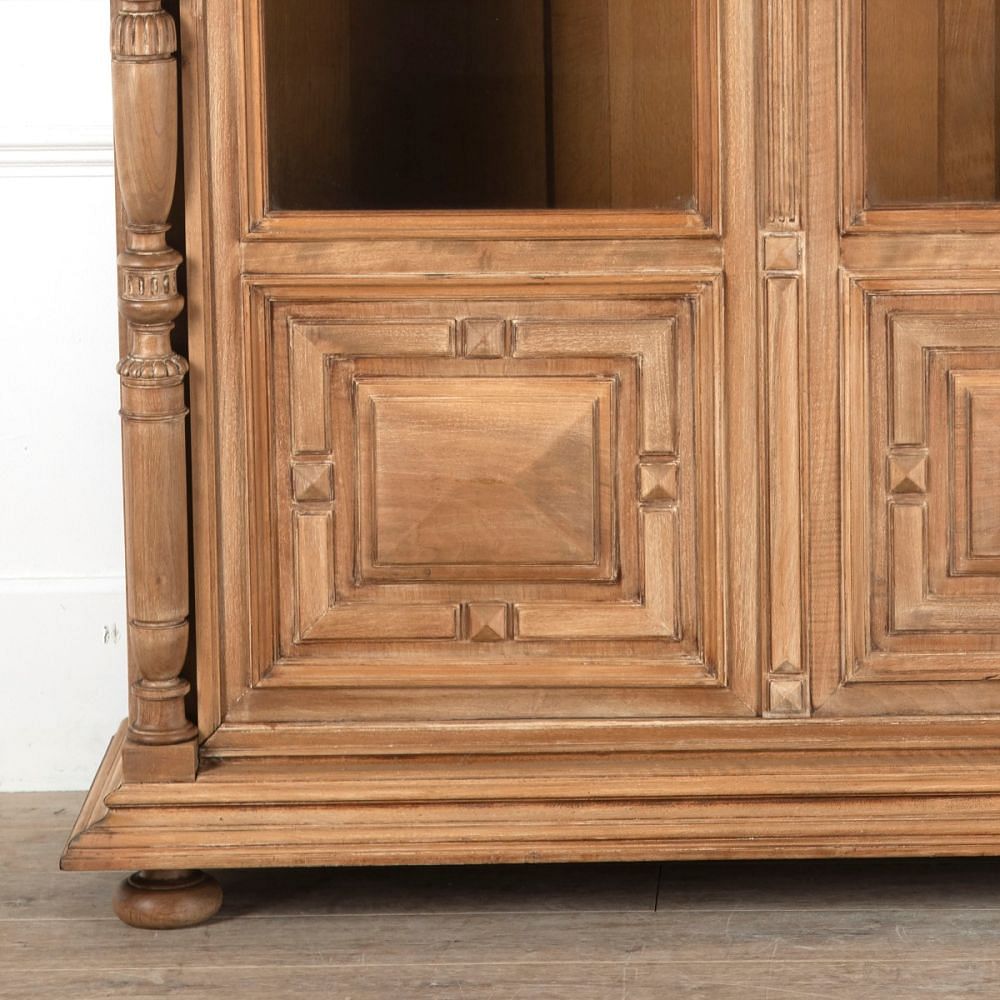 Two Door Walnut Bookcase BK4813145