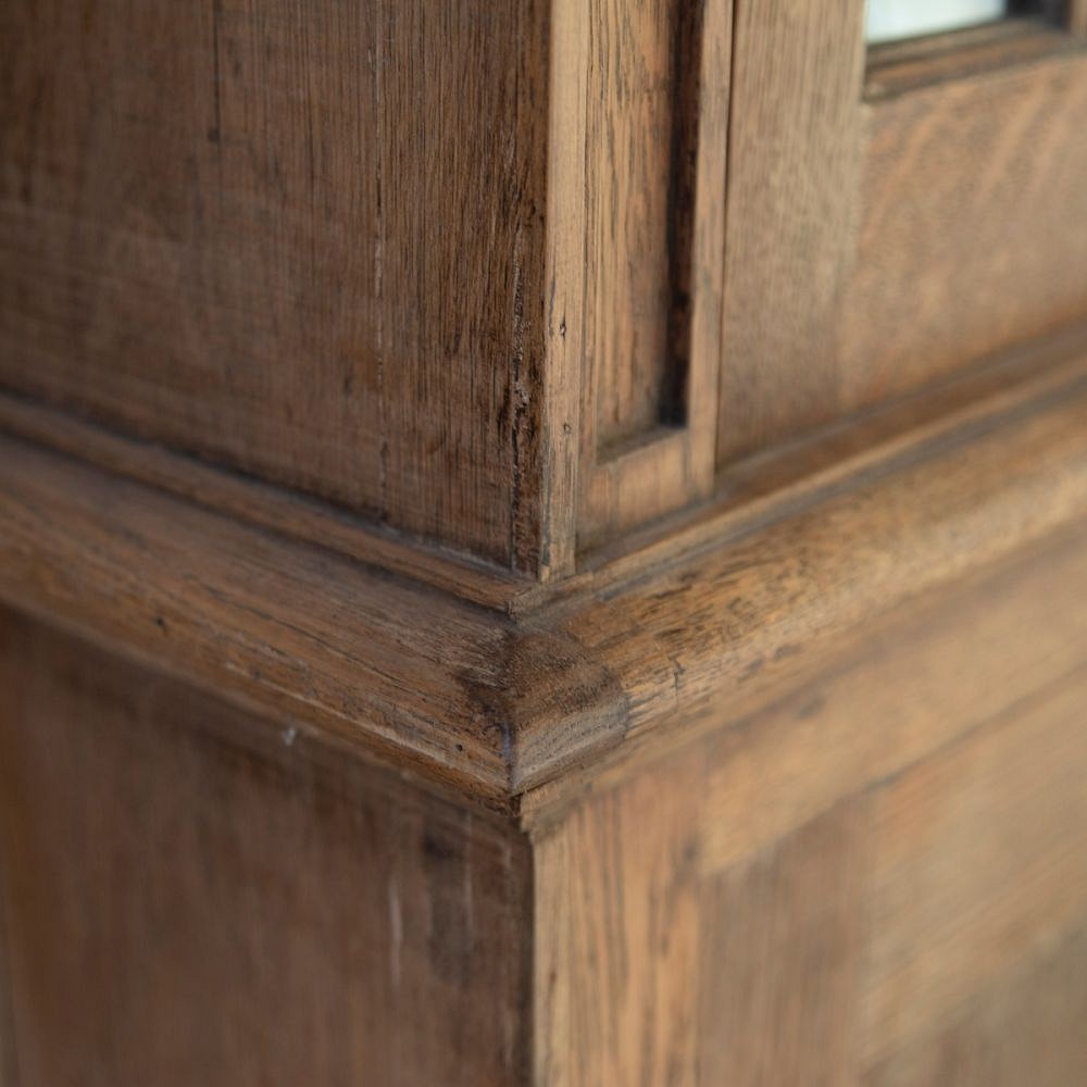 Pair of Oak Glazed Bookcases BK9961654