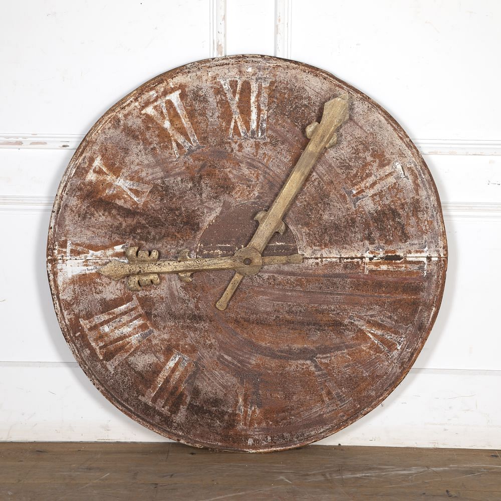 Large 20th Century Painted Tower Clock Face DA3225292