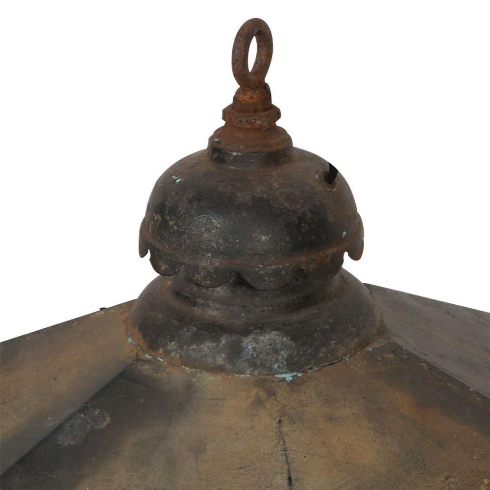Large Black Painted Lantern LL5558024