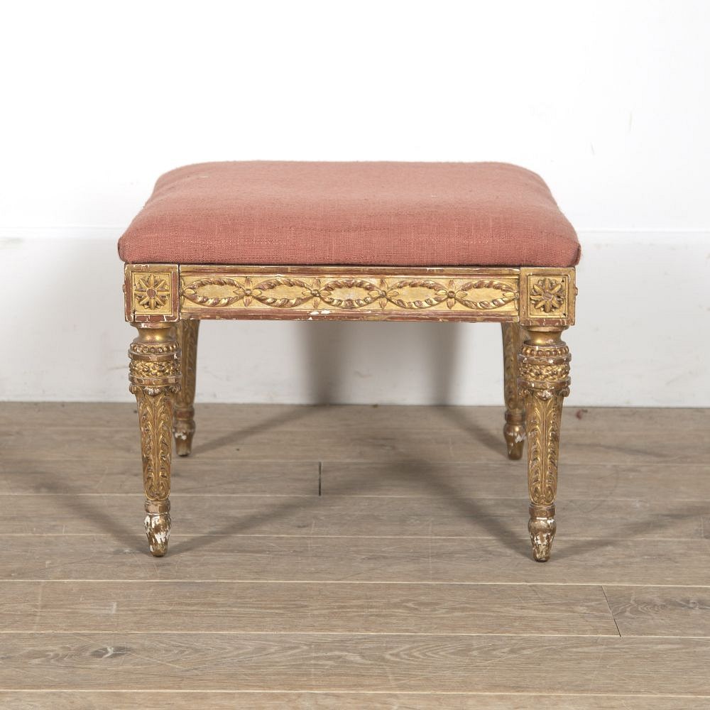 Late 19th Century Giltwood Stool ST2016271