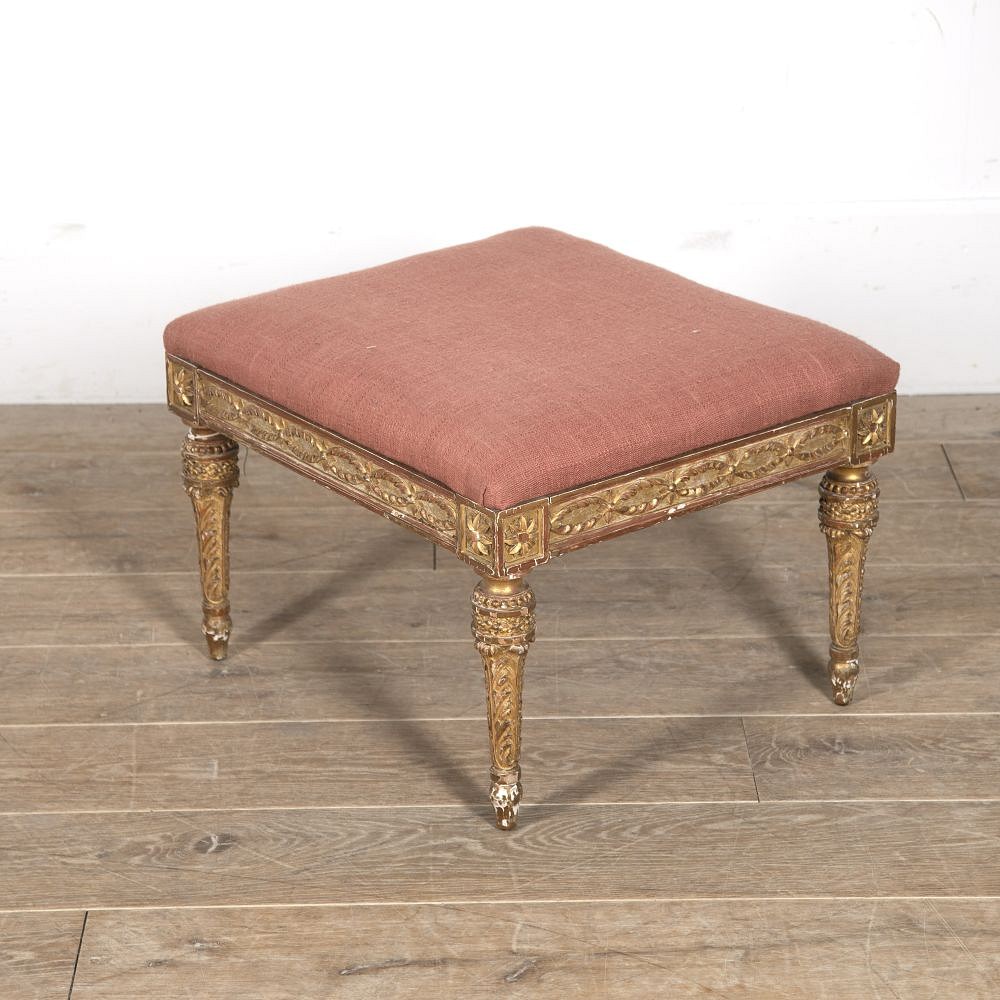 Late 19th Century Giltwood Stool ST2016271