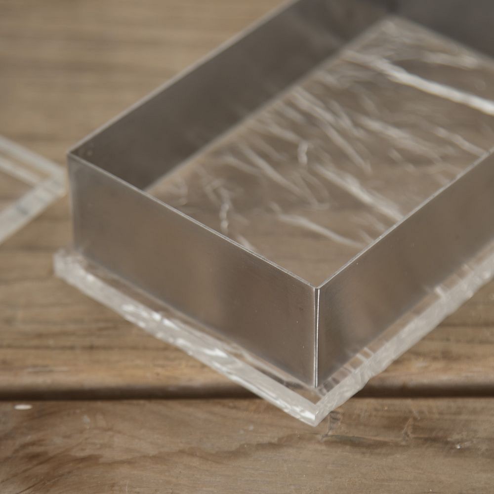 Italian Lucite and Chrome Box DA3014164