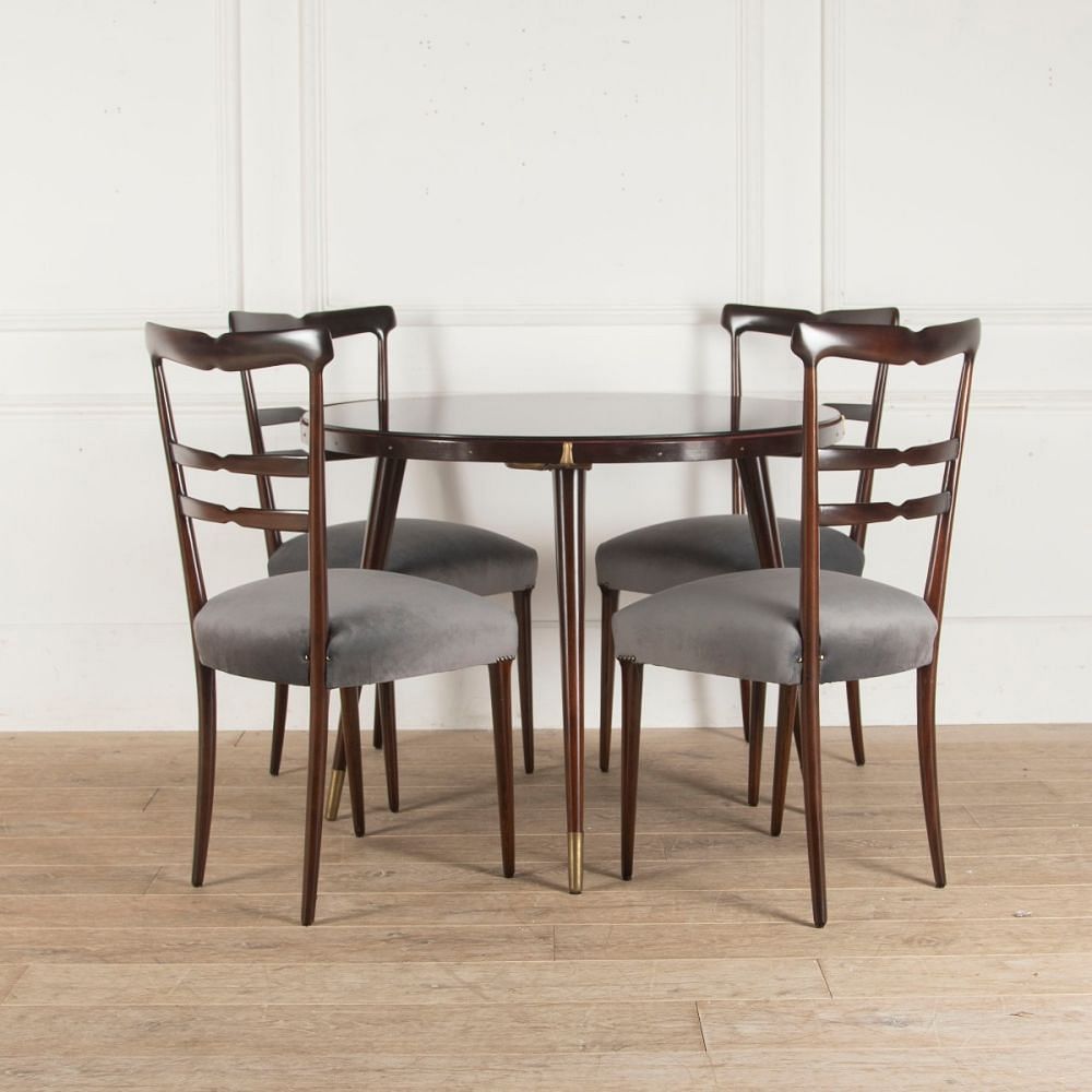 Mahogany Games Table and Chairs TD3013521