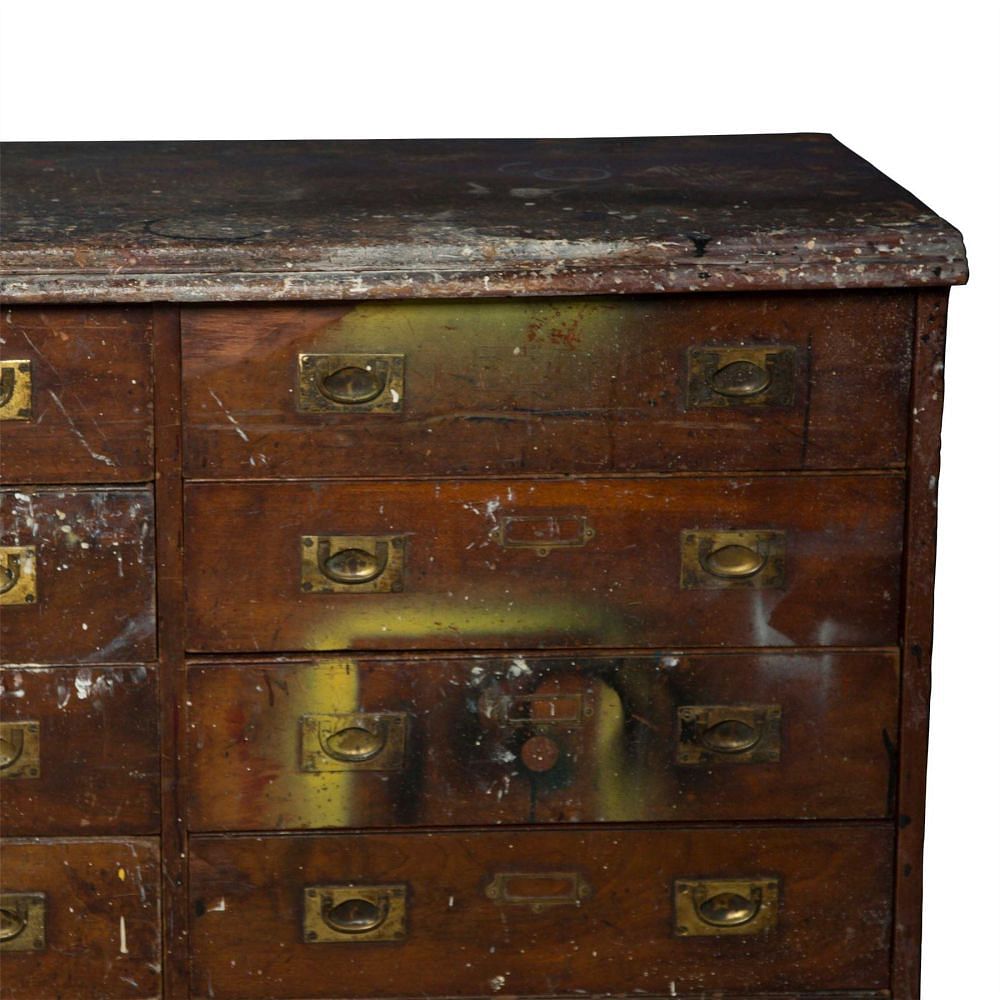 Mahogany Haberdashery Drawers CU5355959