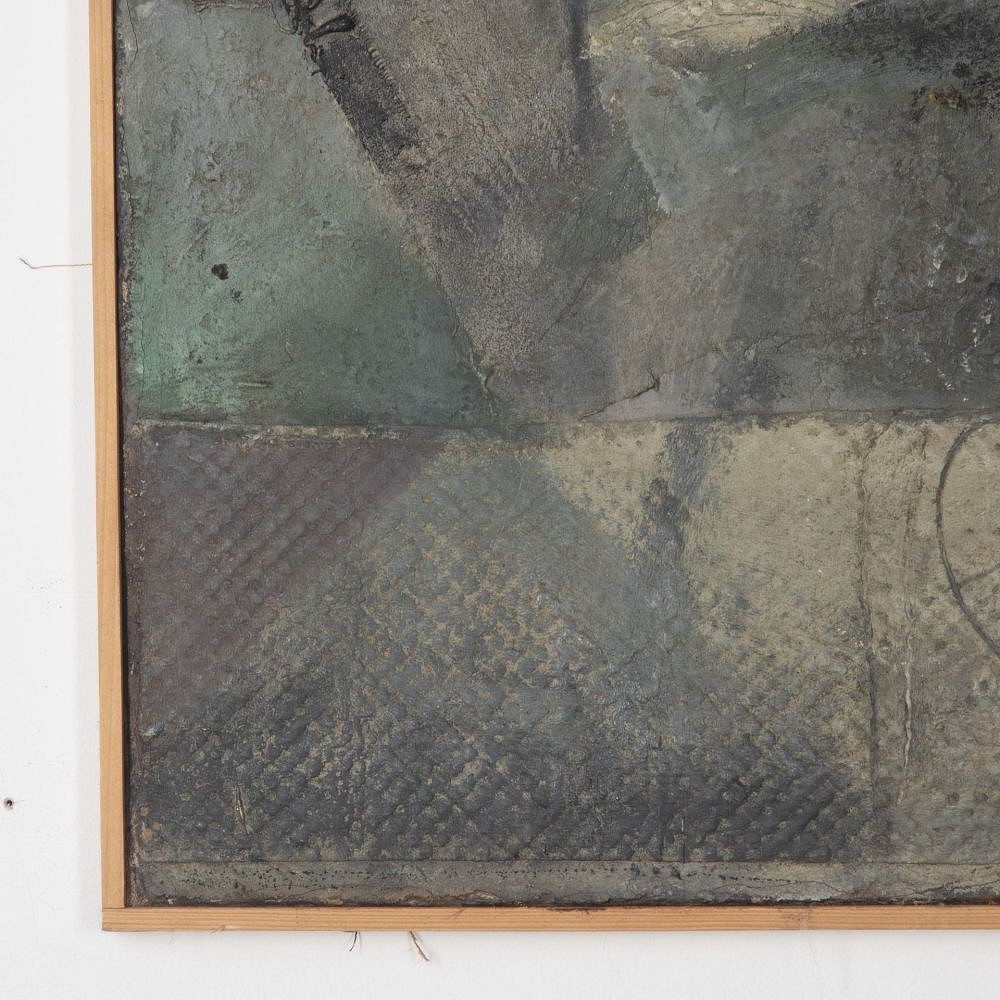 Mid-Century Abstract Painted Collage WD3030796