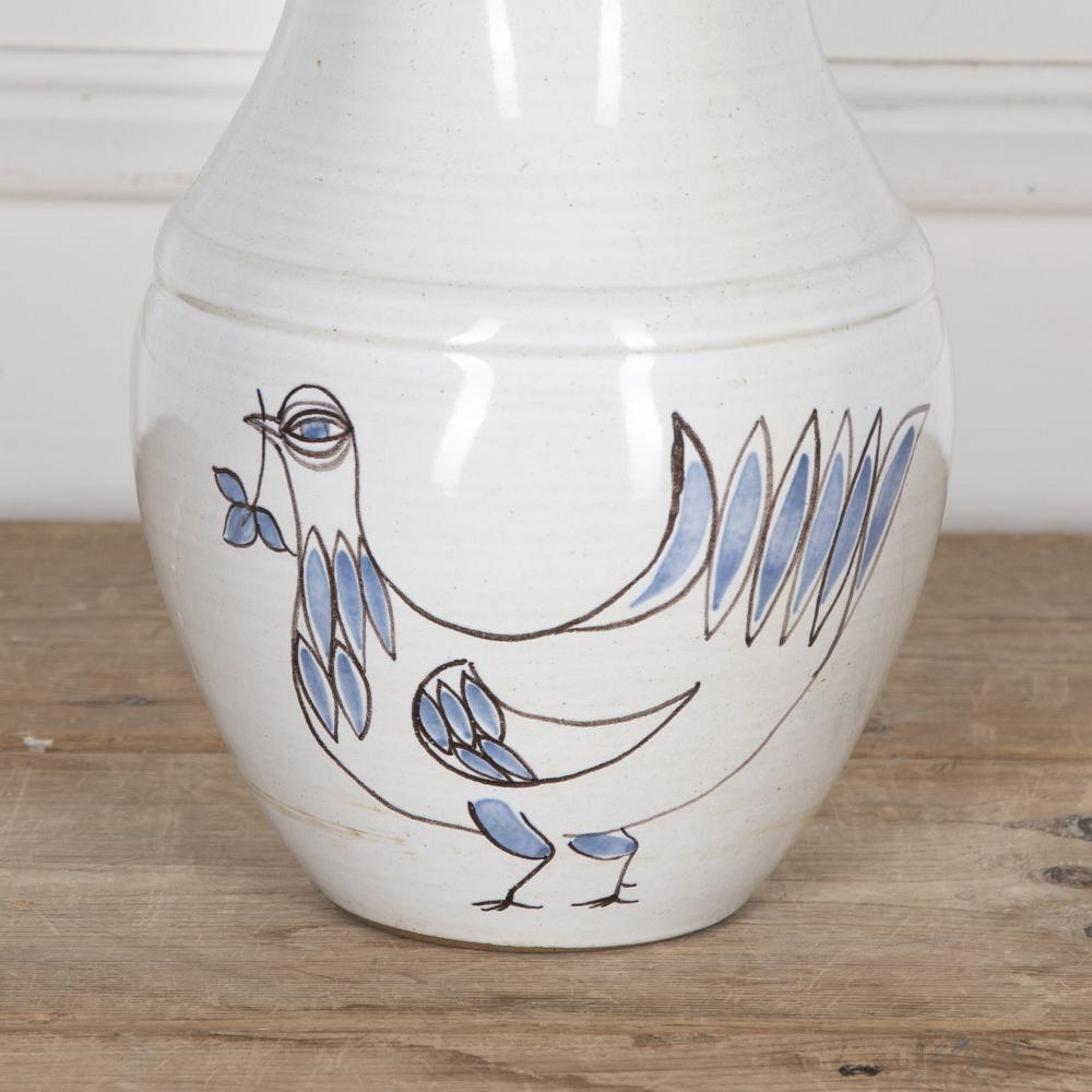 20th Century Hand Painted Ceramic Vase DA2924022