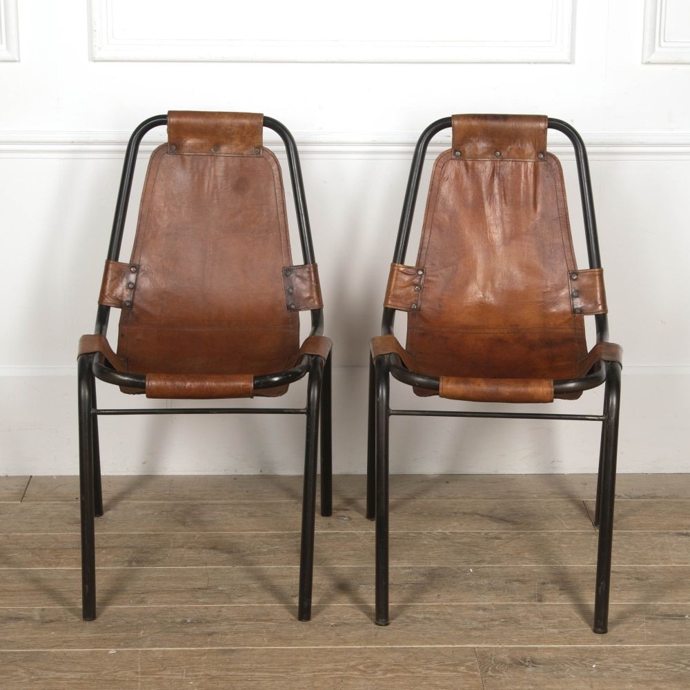 Mid Century Leather Chairs CH3753611