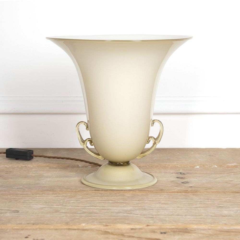 20th Century Italian Murano Uplighter in the style of Venini LT2921681
