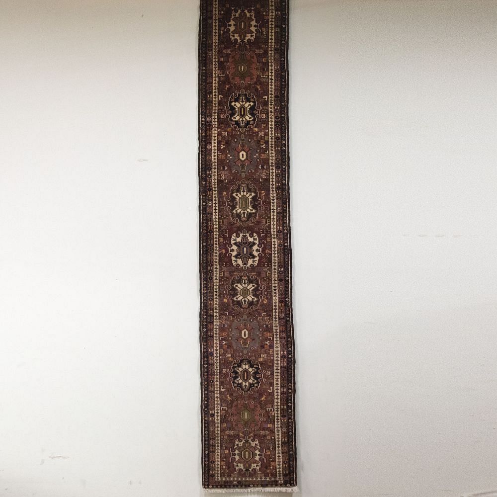20th Century Narrow Heriz Runner RT4920760