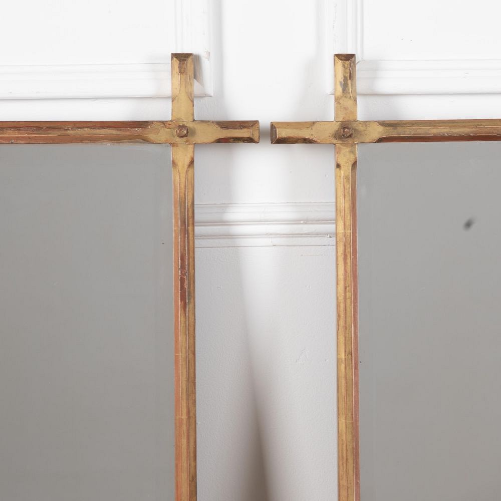 Pair 19th Century Water Gilded Mirrors MI8230212