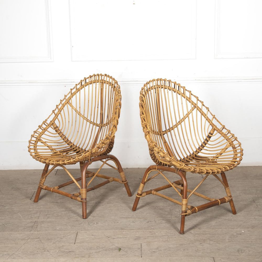 Pair of 20th Century Chairs by Bonacina CH3024899