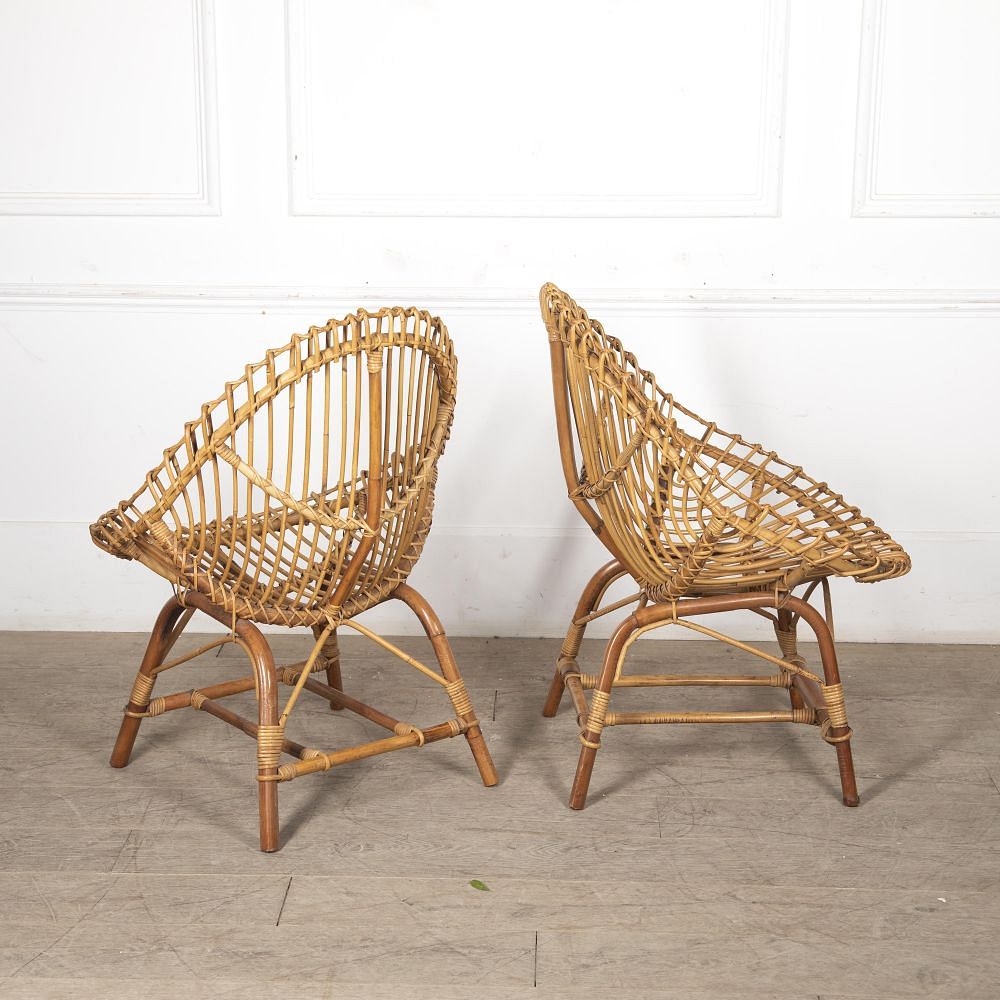 Pair of 20th Century Chairs by Bonacina CH3024899
